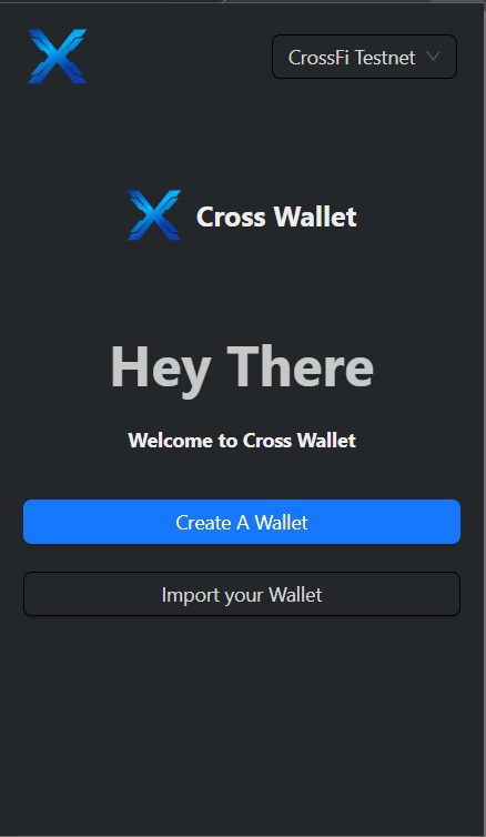 crossx wallet main
