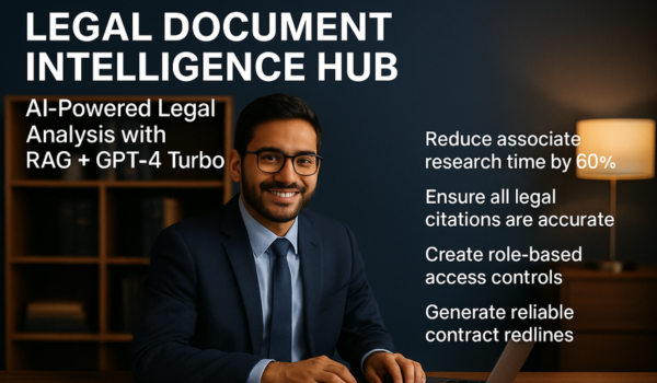 Legal Document Intelligence Hub AI-Powered Legal Analysis with RAG + GPT-4 Turbo
